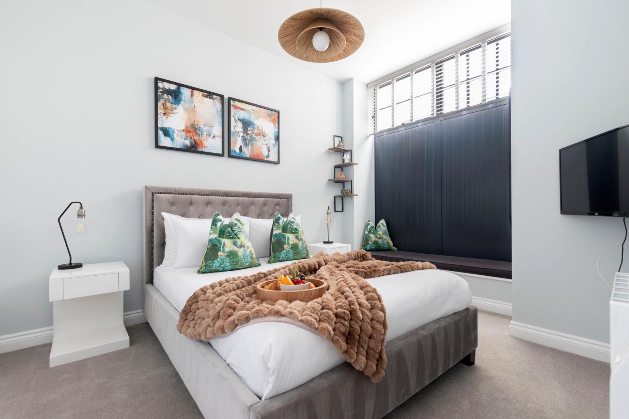 Elliot Oliver - Stylish 2 Bedroom Town Centre Apartamento